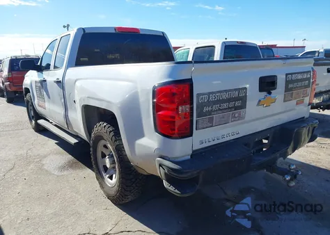 2015 Chevrolet Silverado 1500 Wt из США, поврежденный, VIN 1GCRCPEC7FZ344133